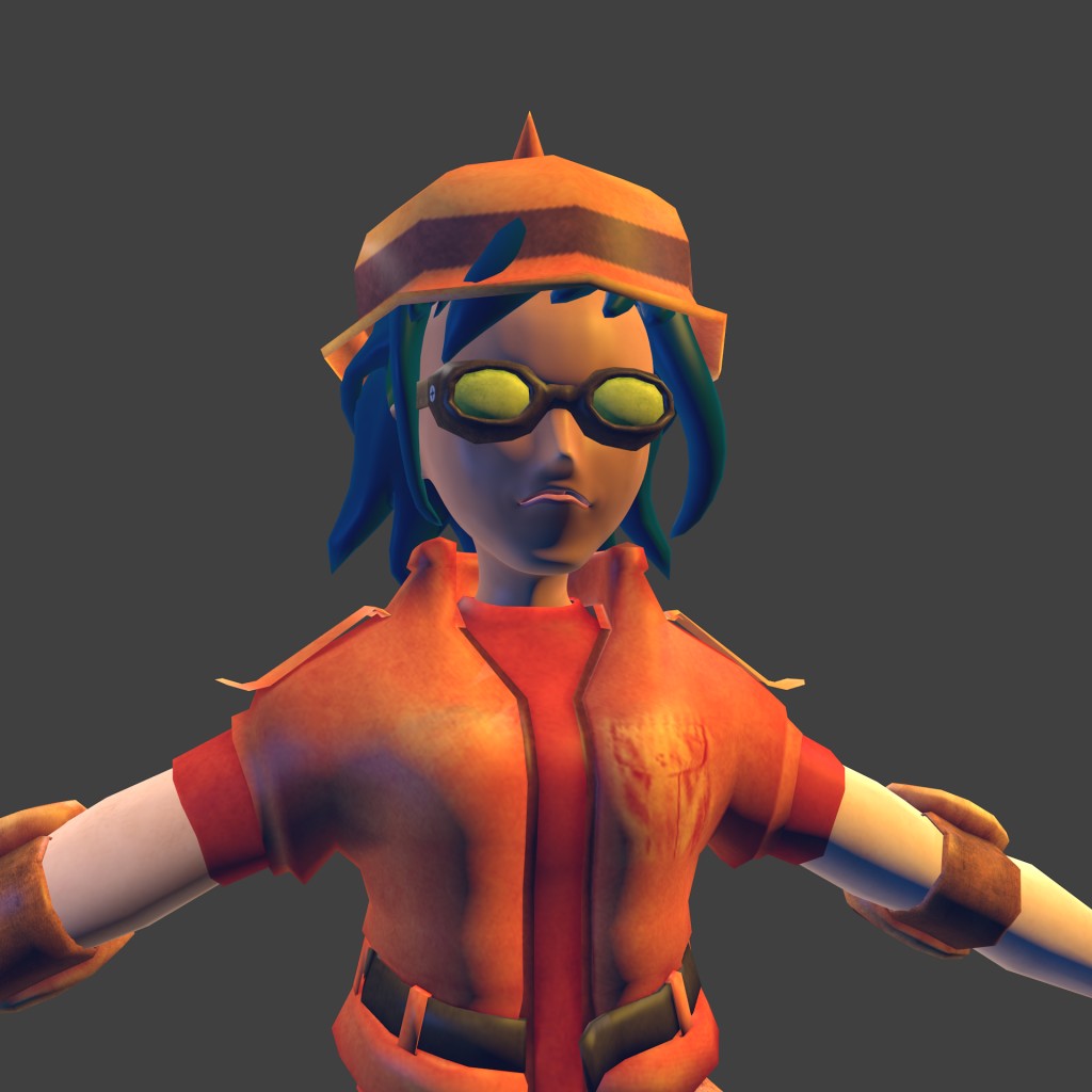 Bullet-Monk Girl preview image 2